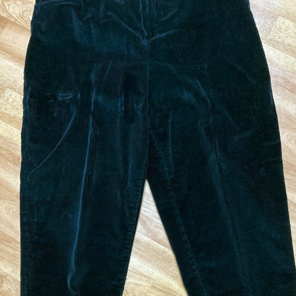 Jones New York black corduroy jeans, size 18W